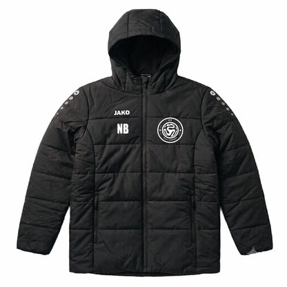 Coachjacke mit Kapuze FC Musterdorf Unisex