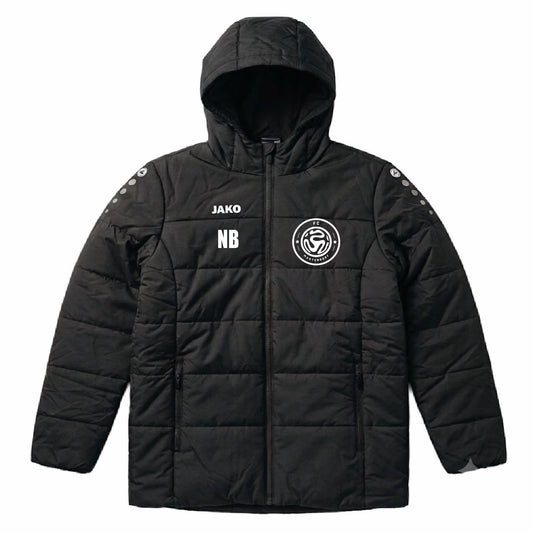 Coachjacke mit Kapuze FC Musterdorf Unisex