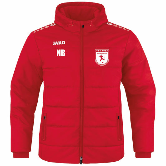 Coachjacke mit Kapuze Mädchenfußball TSV TBB Unisex