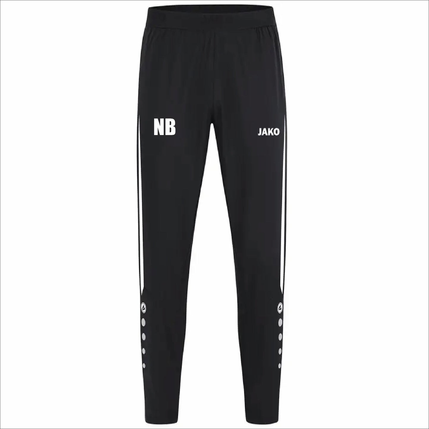 JAKO Power Freizeithose Schwarz Weiss Damen