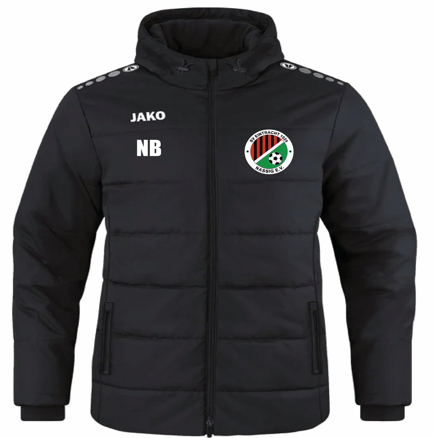 Coachjacke mit Kapuze Eintracht Nassig Unisex