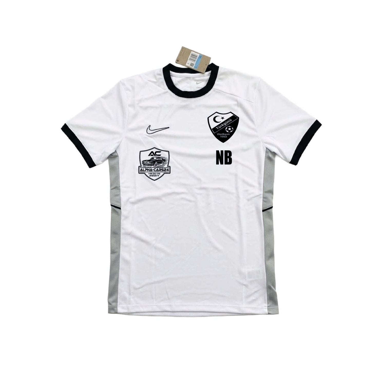 Aufwärmshirt Herren weiß Türkgücü Wertheim