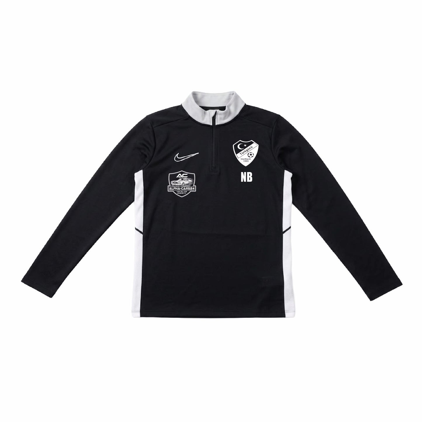 Sweatshirt Herren Türkgücü Wertheim schwarz