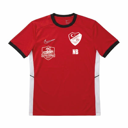 Aufwärmshirt Kinder rot Türkgücü Wertheim
