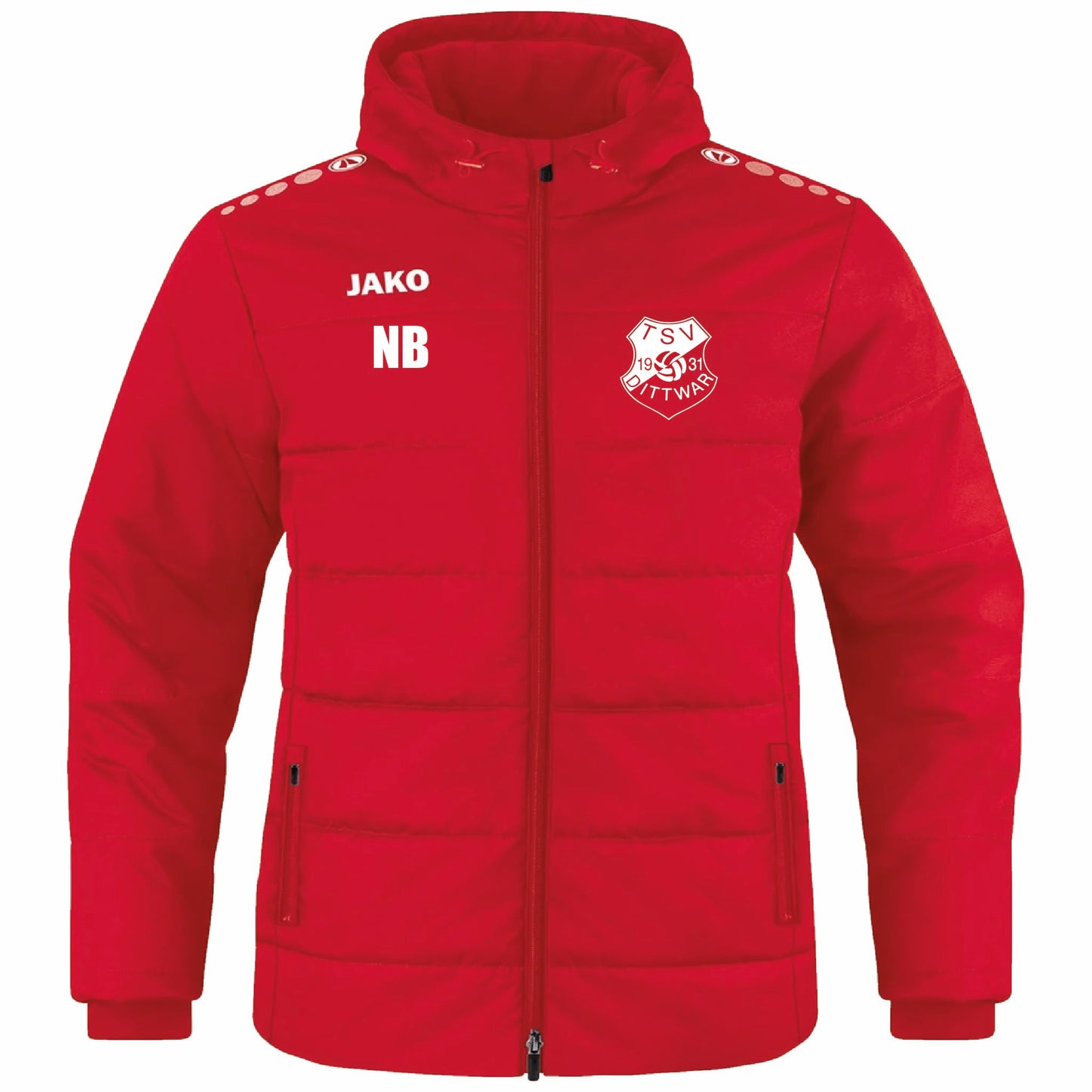 Coachjacke mit Kapuze Mädchenfußball Dittwar/ TSV TBB Unisex