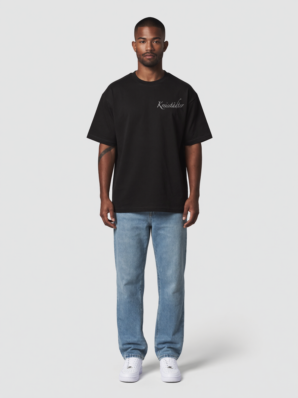 T-Shirt TSV Tauberbischofsheim Schwarz, Vorderansicht