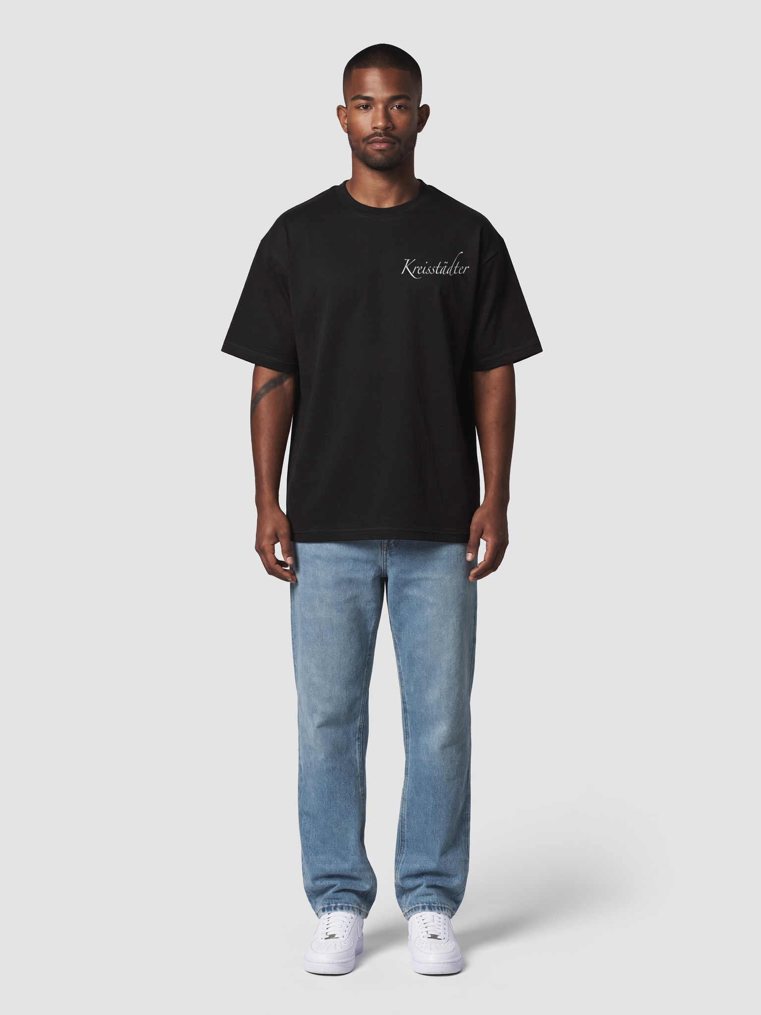T-Shirt TSV Tauberbischofsheim Schwarz, Vorderansicht